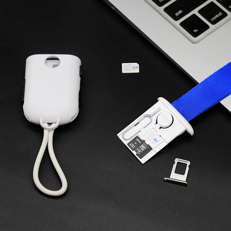 2020 Phone Accessory SIM card slot Tip organizer lanyard charging cable 3 in 1 phone data cable good for Travel - ANKUX.COM