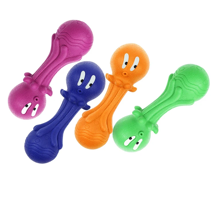 Octopus Durable Pet Toy Rubber Toy Toys For Dog Solid Bone Dog Toy Chew