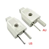 AU US Changeable Plug Socket 2 pin Connector Power Adapter Male and Female Industrial Plug and Socket
