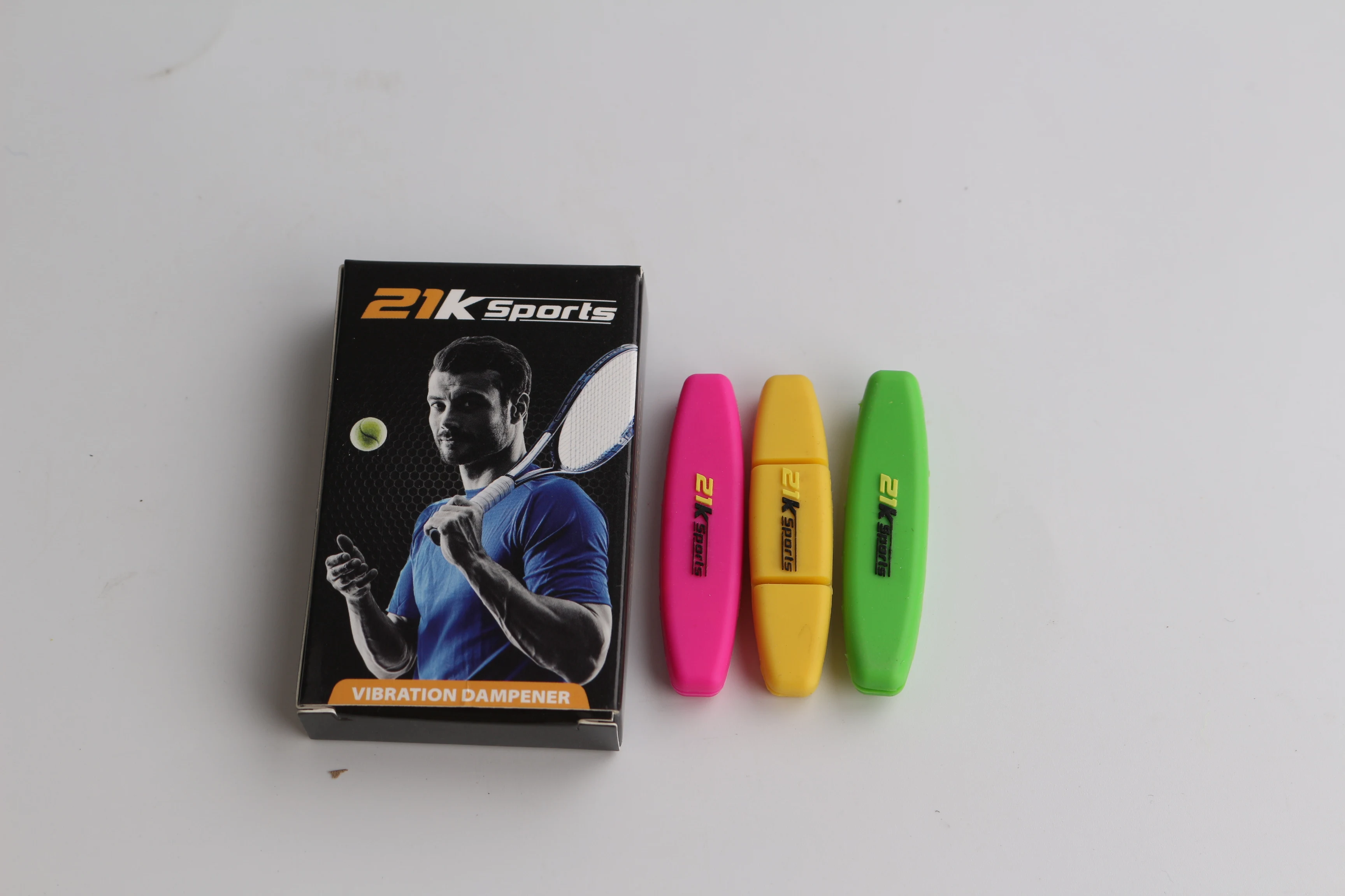 Custom Design Silicone Rubber Tennis Racket Dampener Vibration Racquet