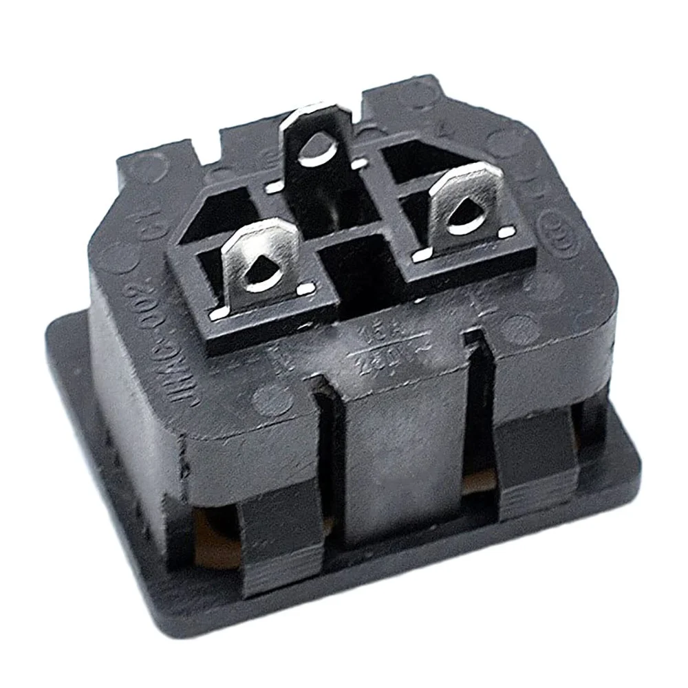 Sourcingap AC 250V 10A IEC 320 C13 Panel Ount Feale Connector Socket
