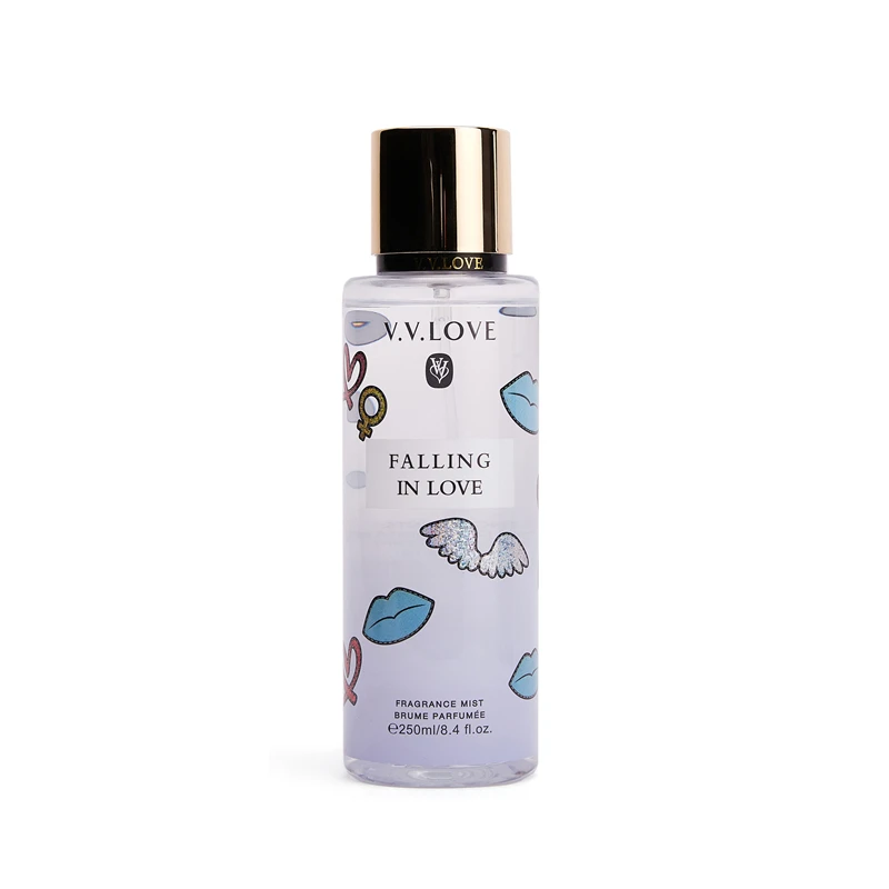 falling in love body spray