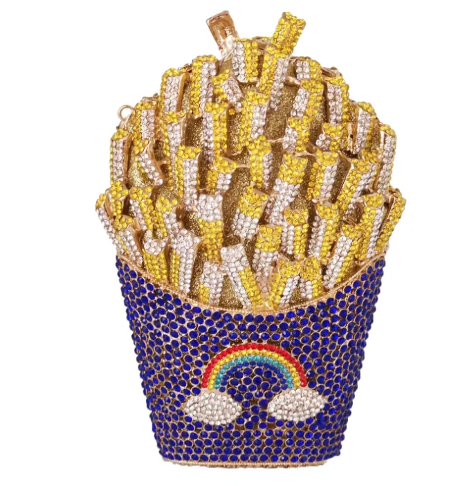 diamond french fry purse