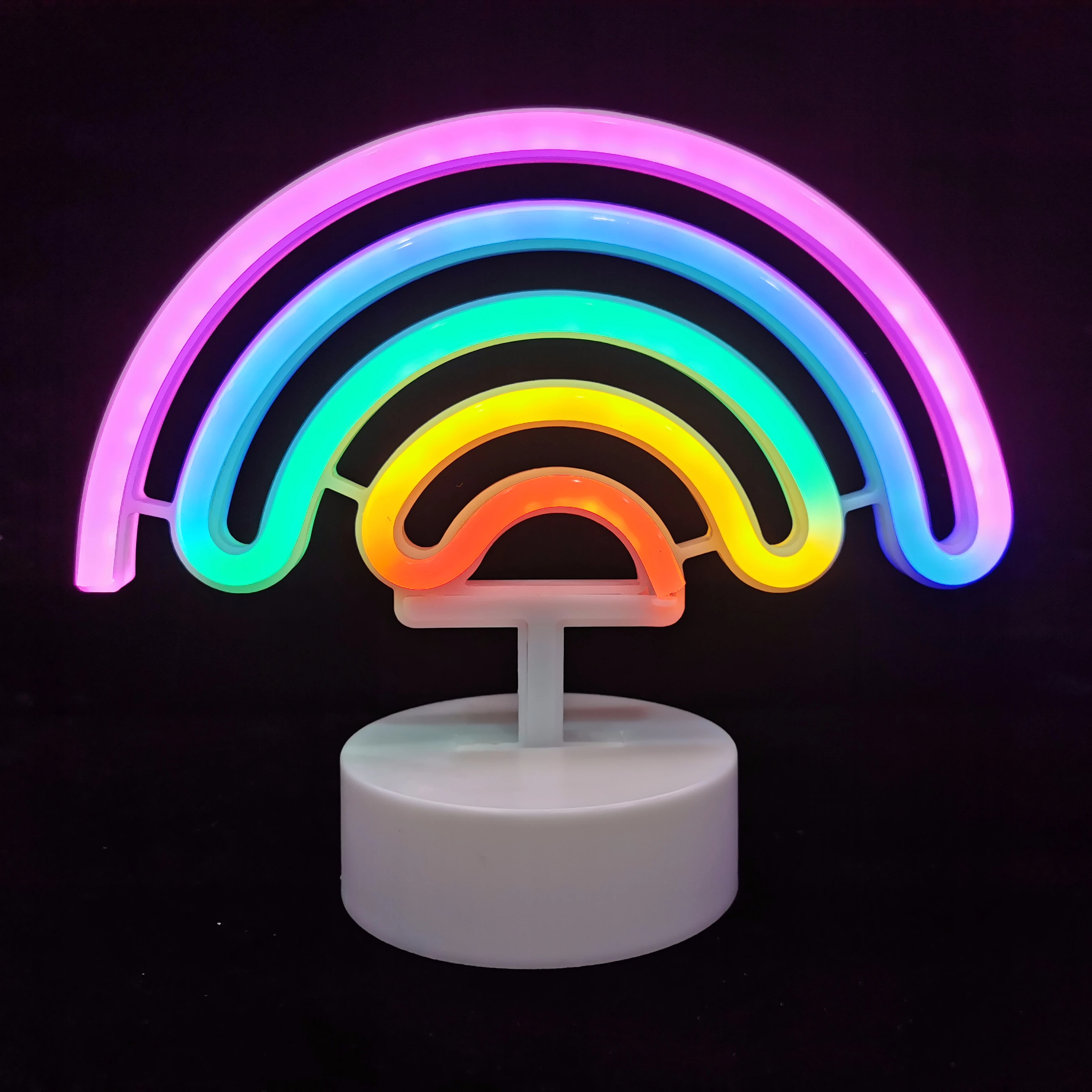 Bolylight 3*AA battery Home Decoration Cloud Unicorn Night Rainbow LED Light for Home