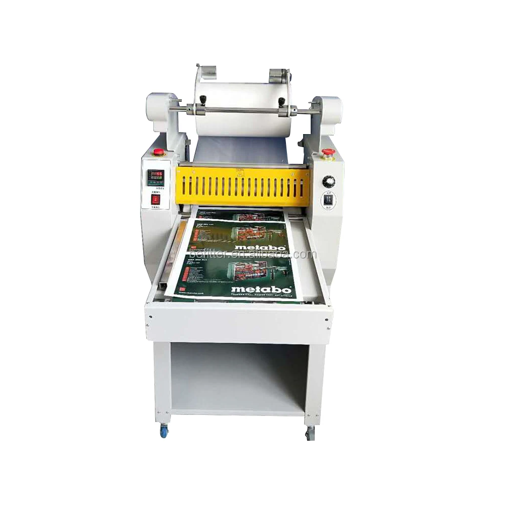 Bft 350 Manual Paper Feed Hot Roll Sleeking Foil Laminator Laminating Machine With Collection 6561