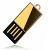 Waterproof Usb Disk On Portable 2Gb Silver Flash Drive Keychain 8Gb Gold Mini Metal Key