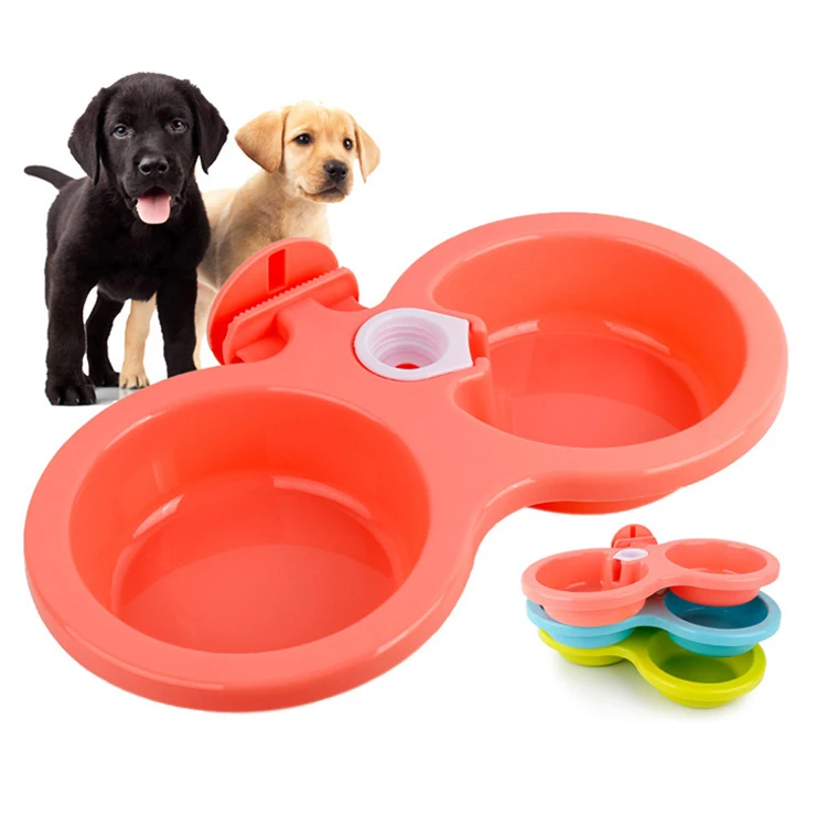 sectioned dog bowl