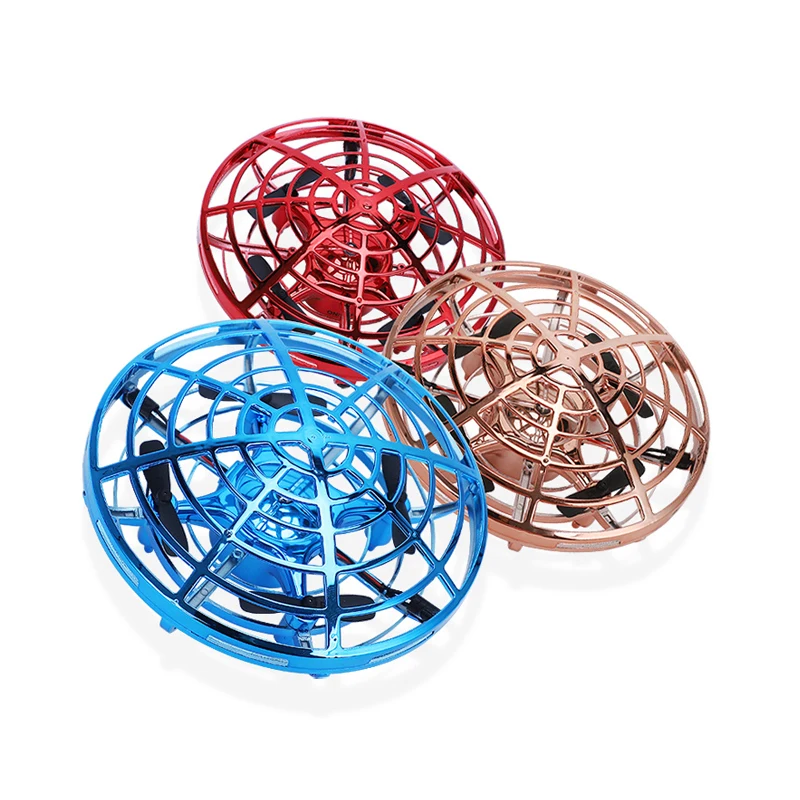 Adult Hand Operated Flying Toy 360 Rotary And Led Lights Hand