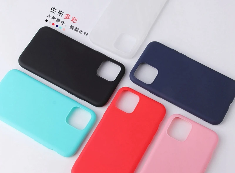 Candy Soft Silicone TPU Gel Phone Case For iPhone 11 2019