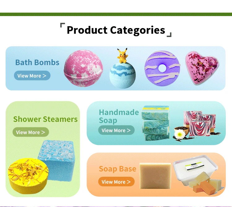 Handmade Cbd Hemp Oil Crystal Sweet Scented Bath Bomb Making Machine Foaming Bath Bubble Fizzy Powder With Surprised