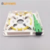 Telecommunication Equipment 1core Fiber Wall Socket, splitter ftth caxia mini terminal box