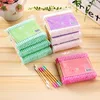 N376 100Pcs/ Pack Double Head Cotton Swab Women Makeup Cotton Buds Tip For Medical Wood Sticks Nose Ears Cleaning Cotton Rounds