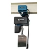 2019 China factory New overhead door safety mode lifting electric chain hoist with motorized trolley for sale