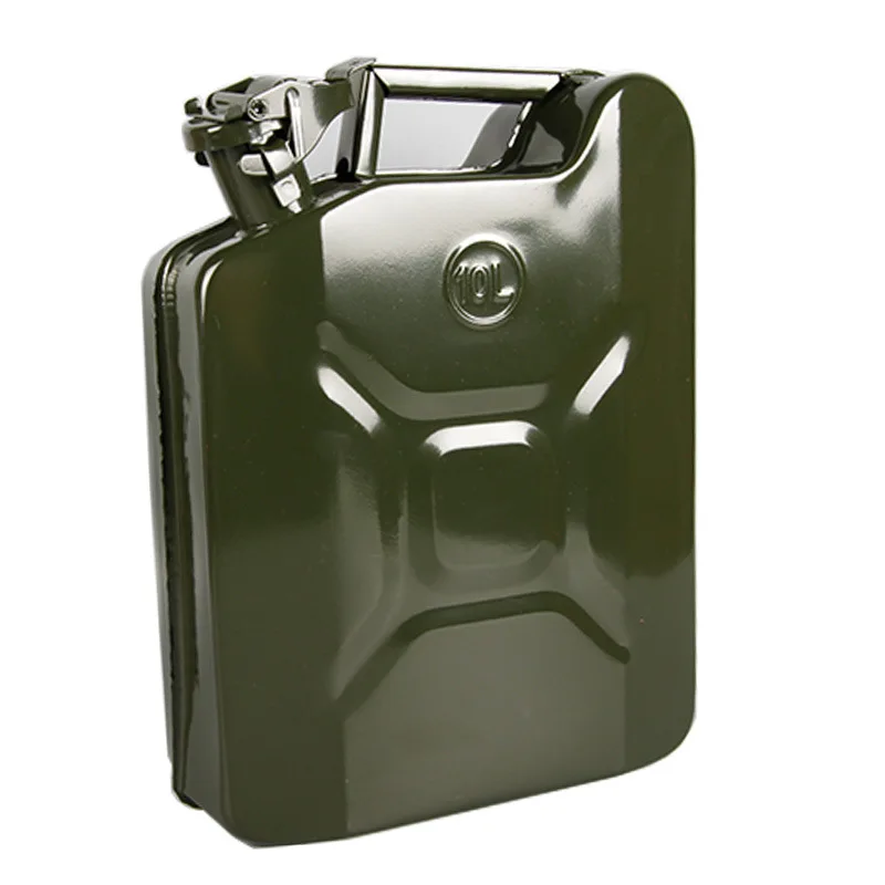 10 Liter Jerry Fuel Can With Flexible Spout,Portable Jerry Cans Fuel