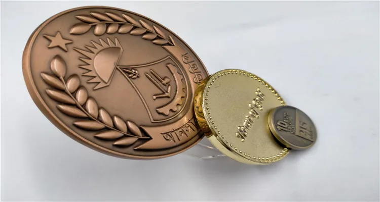 custom zinc alloy 3d metal coins cheap custom collectible metal