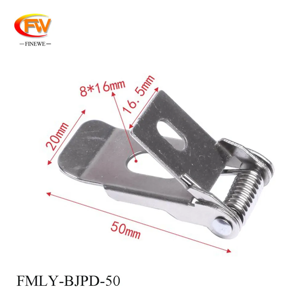 Manufacturing 50mm Led Spring Steel Clips For Downlight Recessed