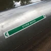 Pipe identification labels waterproof arrow labels