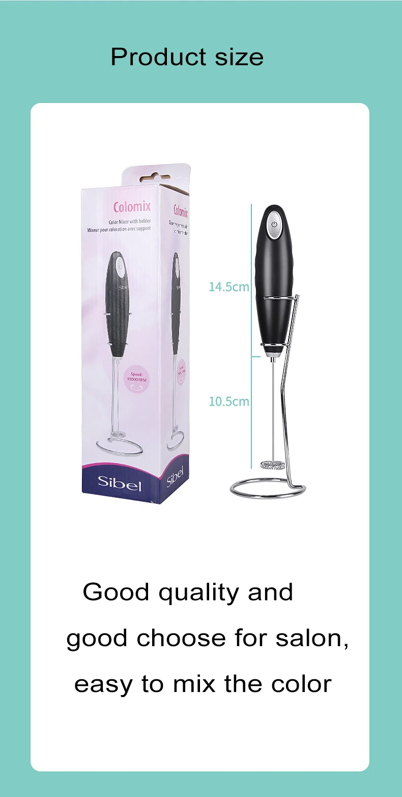 Salon Electric Stainless Steel Color Mixer Whisk Buy Stainless Steel