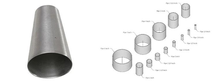 TP304 Cold Rolled Stainless Steel Pipe Tube 200mm AISI 304