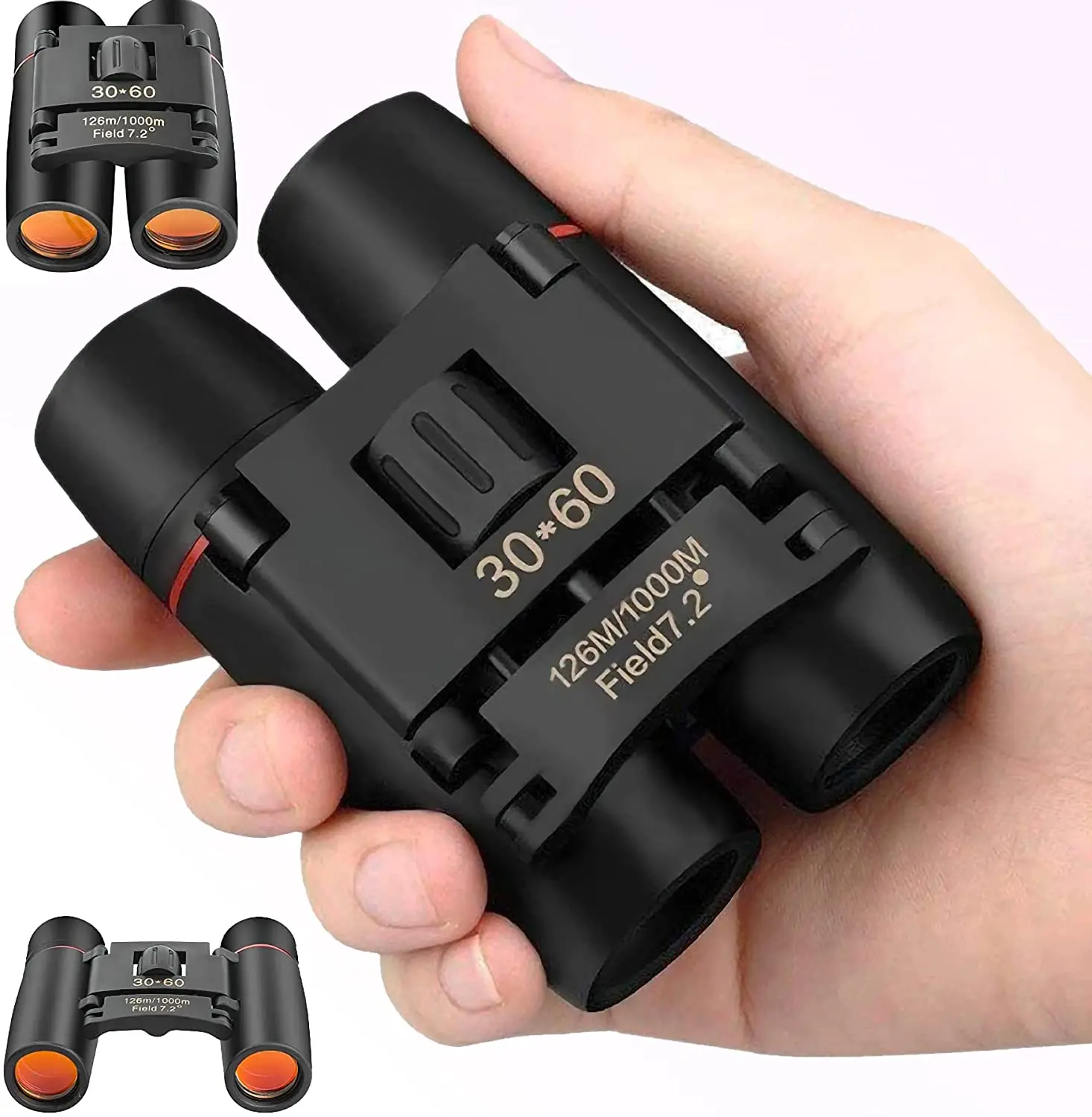Senelux Mini Binoculars 30x60 Compact Folding Telescope Waterproof For