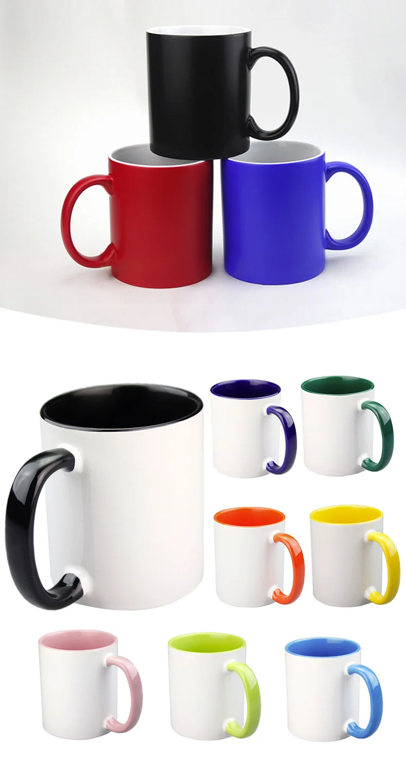 Ceramic Sublimation Coffee Cups / Mugs