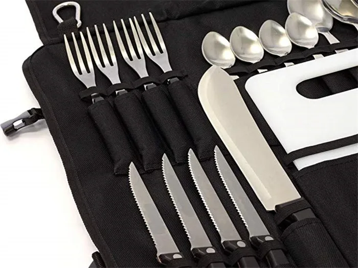 Amazon Hot Sale Wholesale Hiking Bbq 24pcs Set Bbq Outdoor Bbq Grill Tool Set
