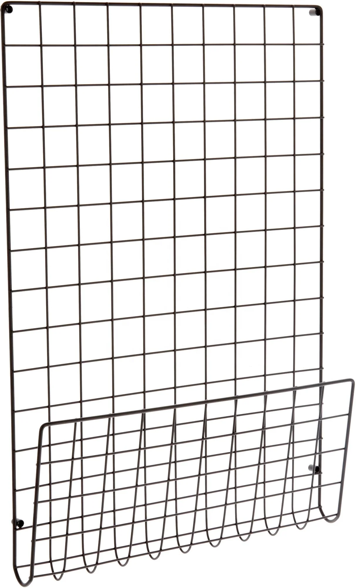 2022 Hot Sale Geometric Mesh Photo Rack Book Rack,Wall Grid Panel For