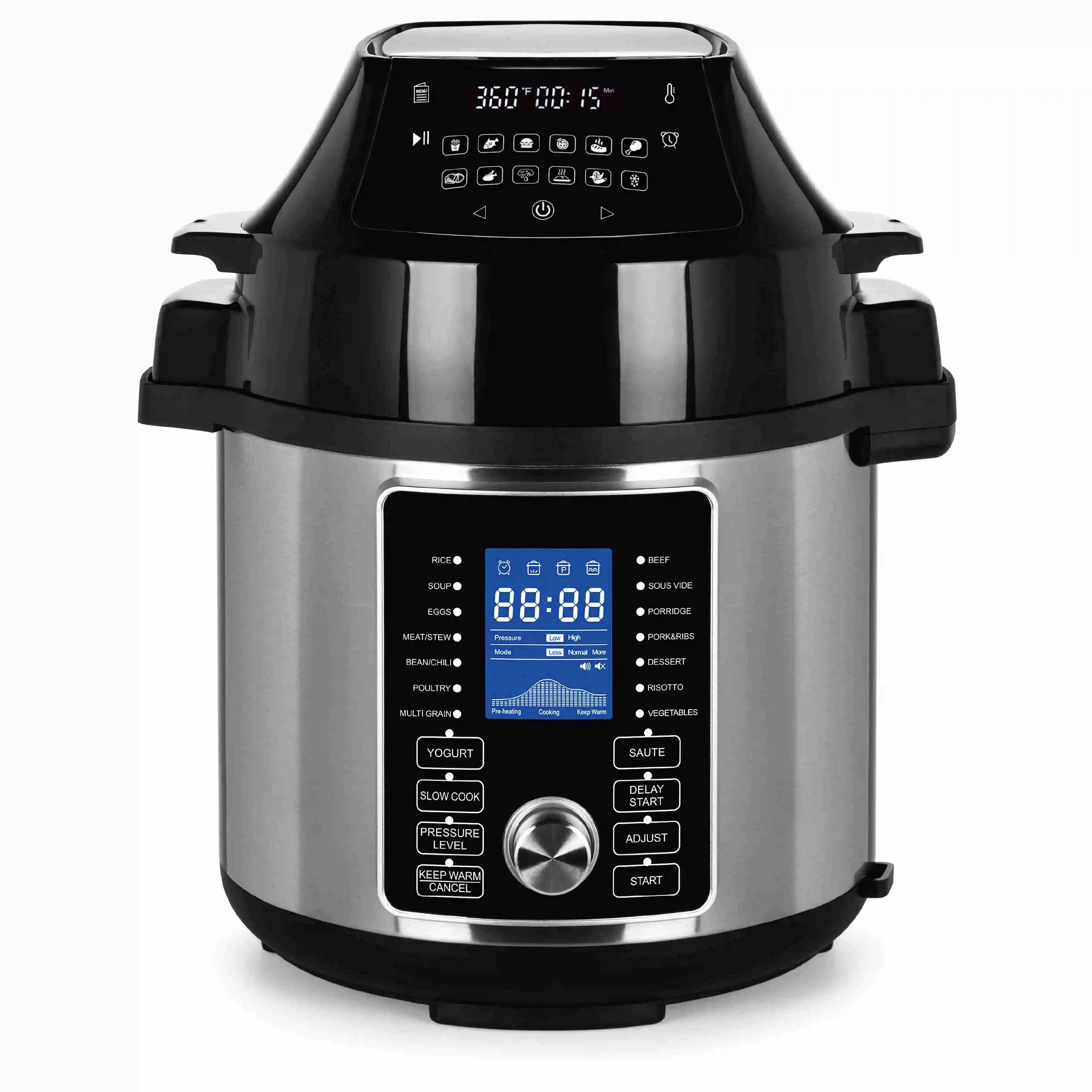 Fryer Gtap06a Intelligent Double Lcd Rice Cooker Electric Air Fryer