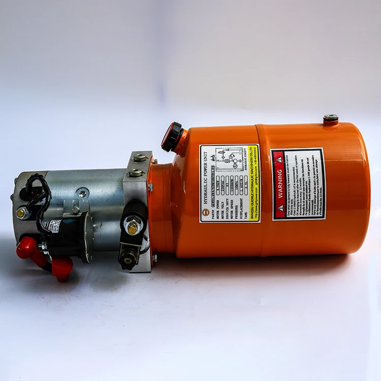12 Volt Auto Lift Mini Hydraulic Power Unit High Performance Electric