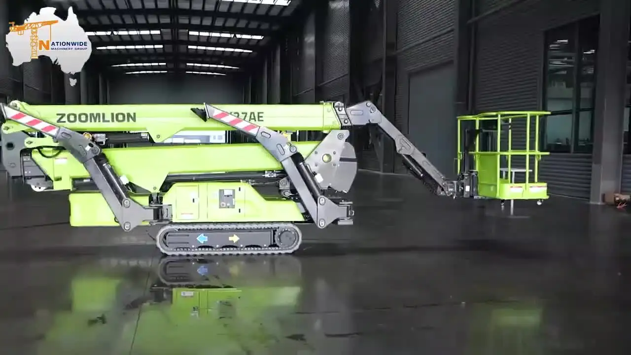 ZX23AE Electric Spider Lift - Lithium-Powered & Self-leveling