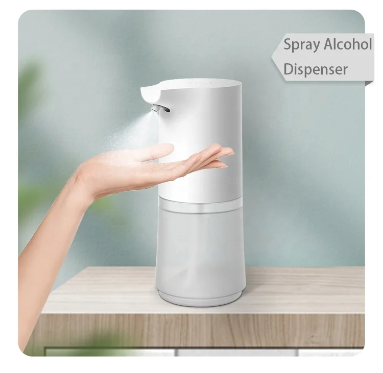 Fashion Portable Touchless 450ml Alcohol Liquid Foam Hand Sensor Soap Dispenser Automatic