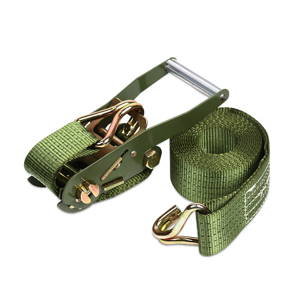 TIIKERI High Quality Truck Car Cargo Lashing Straps ratchet axle tie down straps Heavy Duty Cargo Lashing Straps
