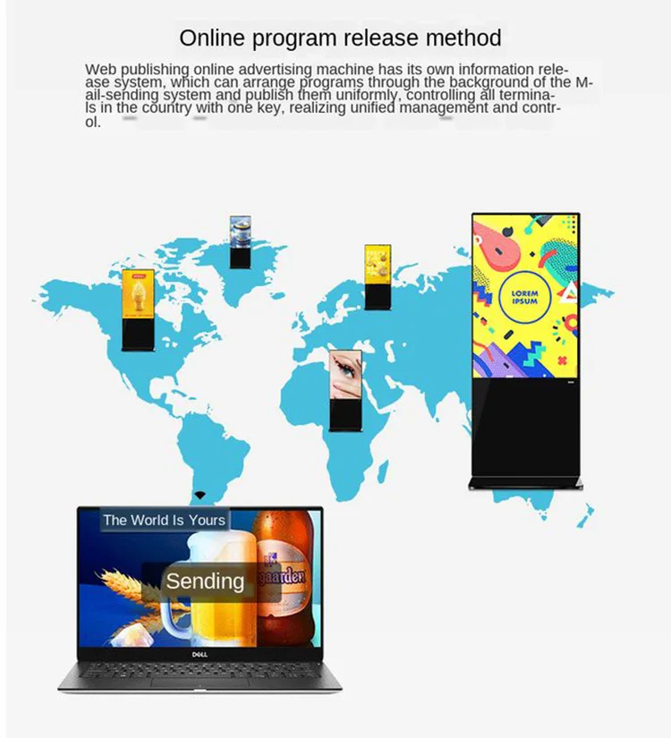 Big Discount Network Advertising Screen Digital Signage LCD Video Display