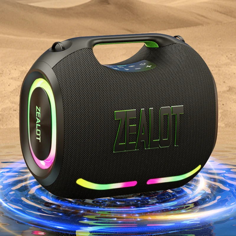 Zealot ZE01 120W Bluetooth Speaker - Portable Wireless Loudspeaker