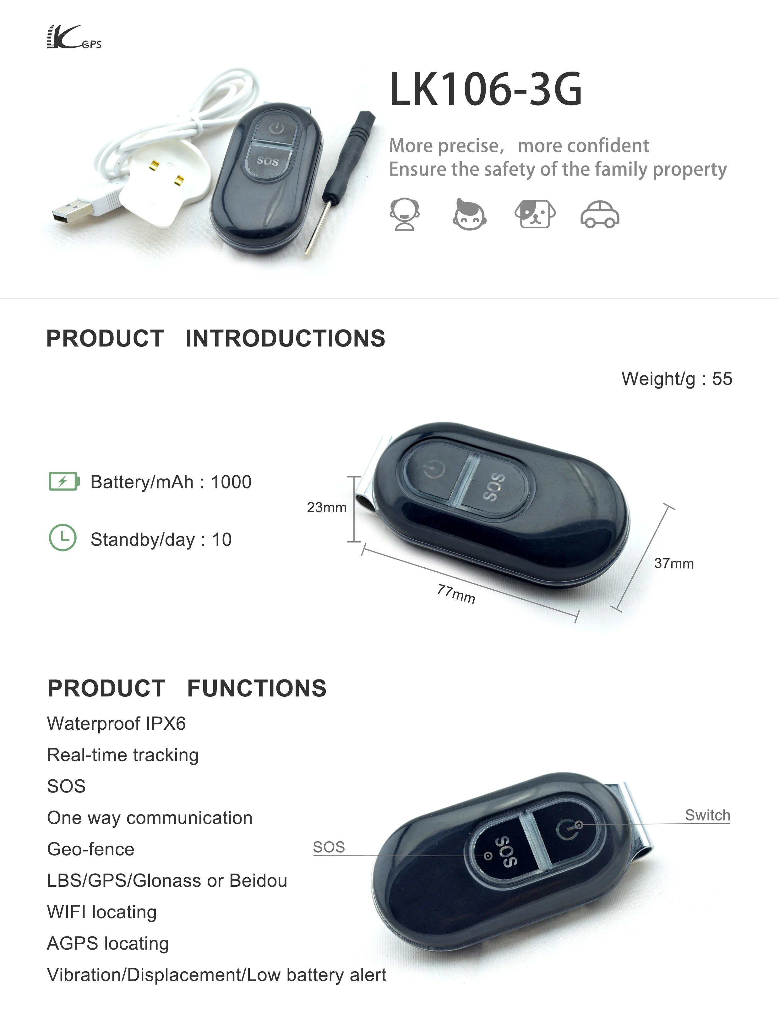 locator chip for child