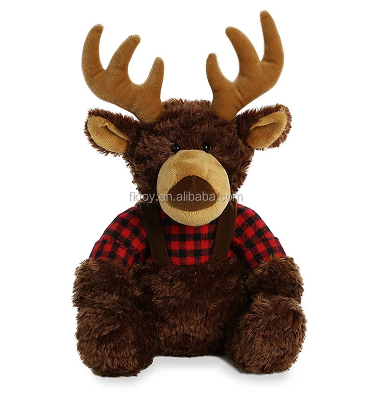 stuffed elk toy