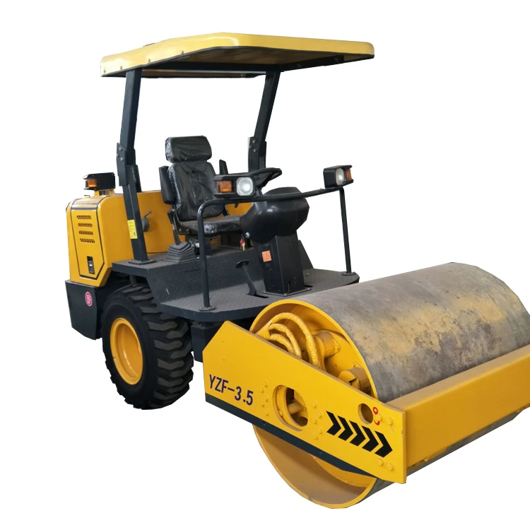 3.5t single drum vibratory road roller for sale