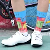 High-tech Anti Slip seamless Cycling Compression Socks Bicycle Outdoor Running Sport Socks