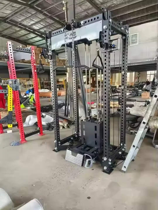 Rack Smith Machine Multi Functional Trainer Cable Crossover Function ...
