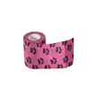 Hypo-allergenic latex-free colored elastic wrap bulk wholesale cohesive bandage