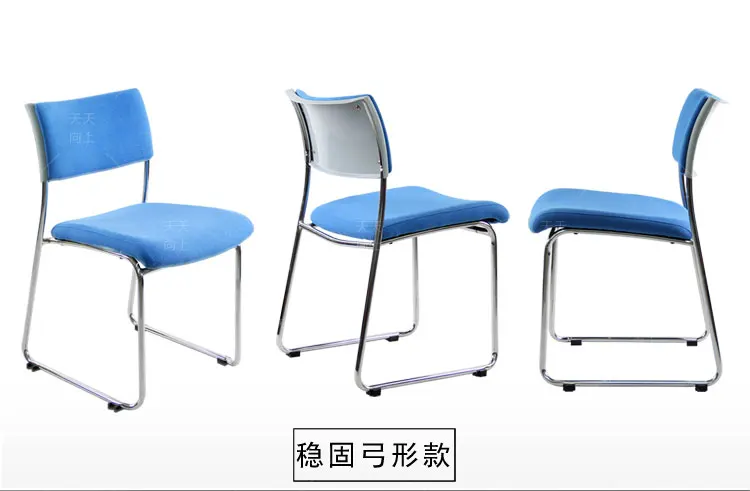 Breathable Seat Ergonomically Cushion Reception Chair with Foam Padding Upholstered Lobby Chair