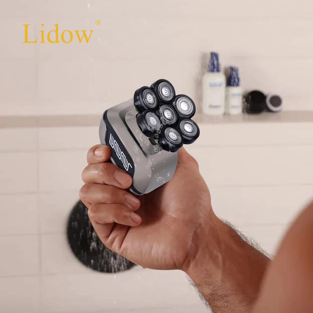 Lidow Multi Usb Charging Bald Shaver Digital Electric Shaver Hair