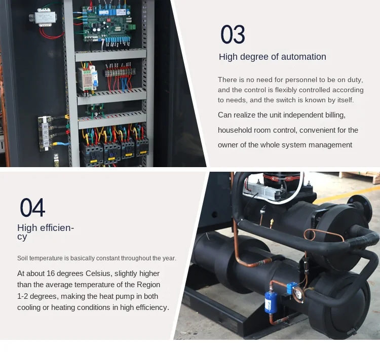 Water Source Heat Pump, 220v~380v, 70kw - detail 16