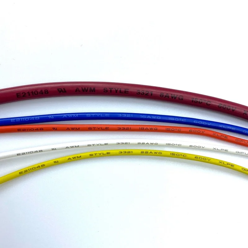 Awm Style 3321 18awg Xlpe Sheath 600v Hookup Wire Factory Supply High Quality Electric Cable