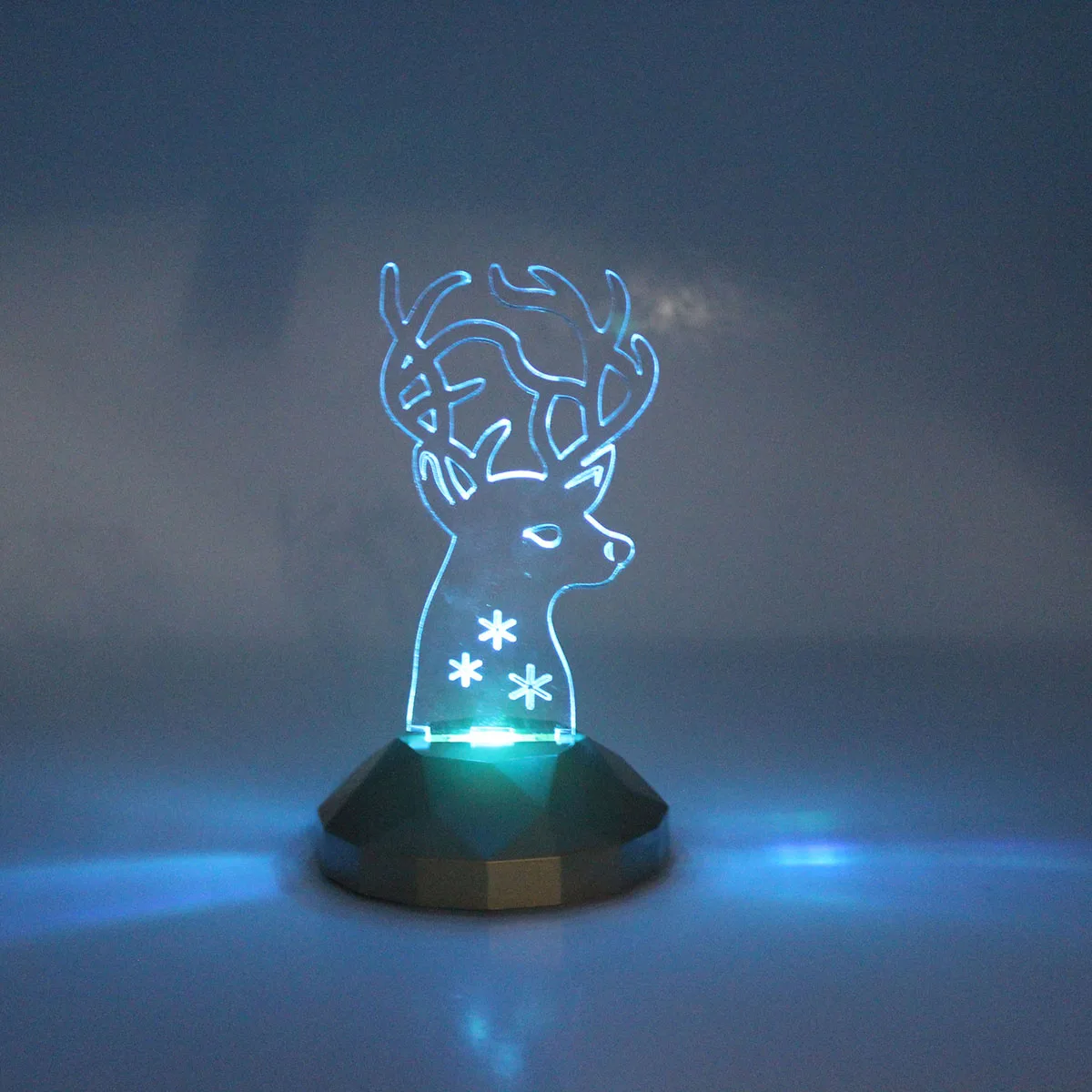 LED decoration night light deer motif model desktop bedroom holiday animal modeling light