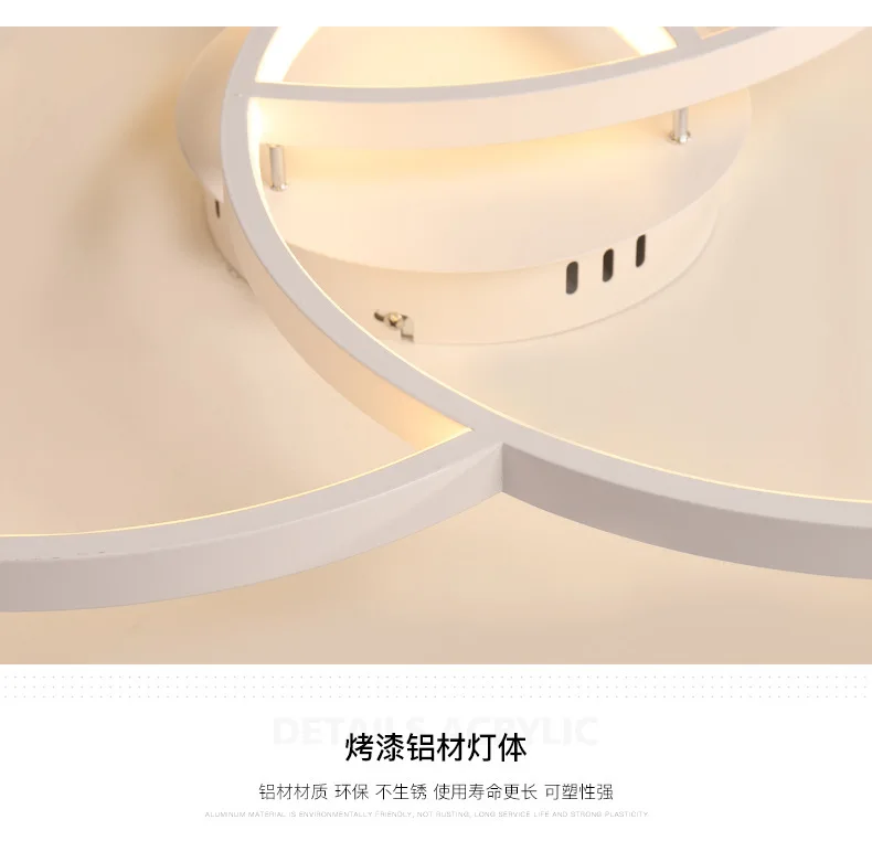 product modern nordic minimalist led ceiling light for home living room and master bedroom simple elegant circle design-25