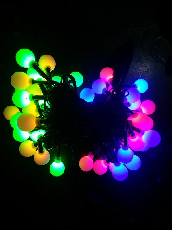 IP65 Outdoor christmas decorative led bulb string light wholesale mini bulb light string