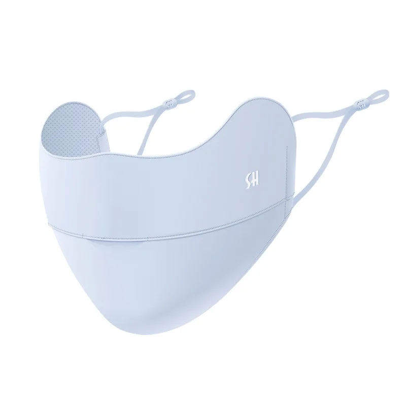 Ice Silk Sunscreen Antiultraviolet Hanging Ear Type Adjustable Nose