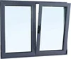 aluminium double glass inward opening heat insulated tilt turn window with low-e glass