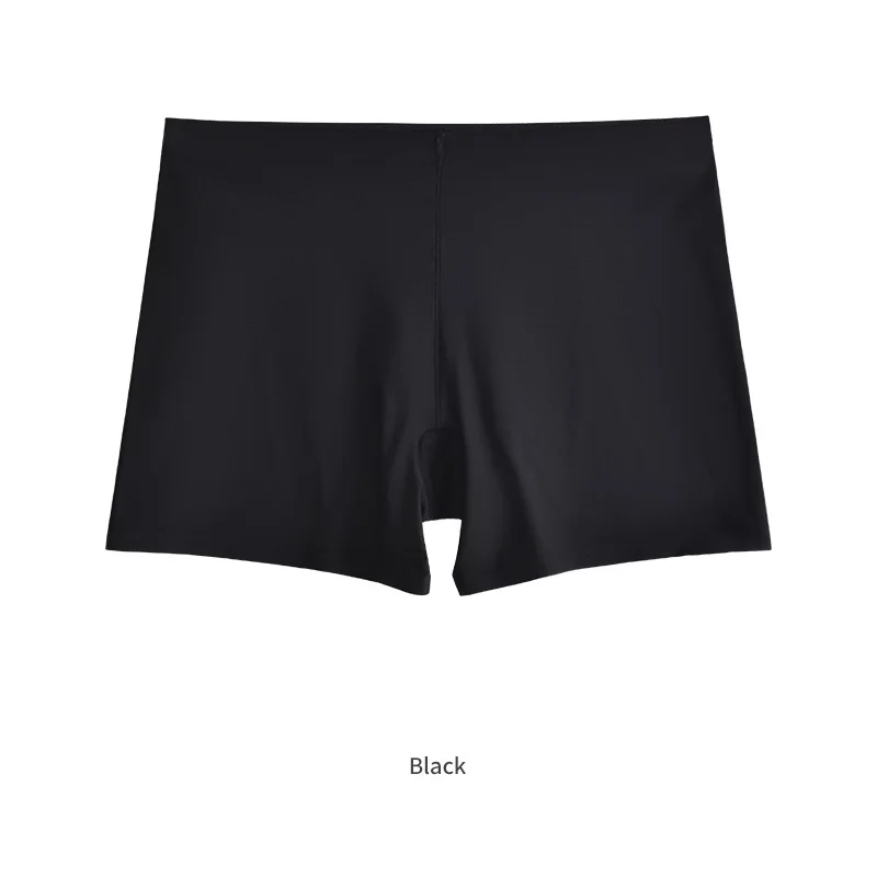 High Quality Custom Ice Silk Boxer Briefs Underwear Ladies Safty Boy Shorts For Women Buy Ice